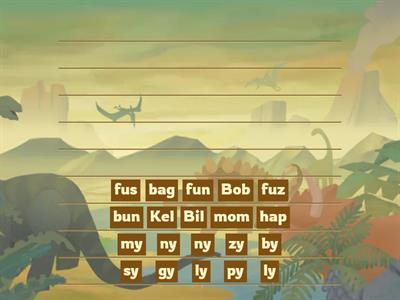 CVC + y Word Builder 