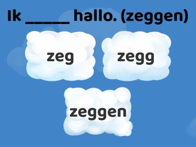 A1 werkwoorden basis