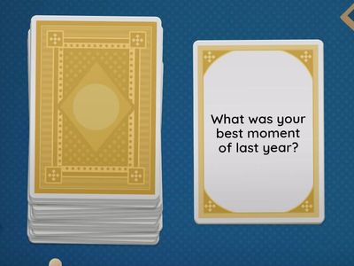 Teens  speaking cards