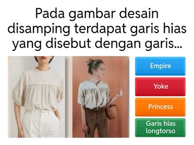 DASAR DASAR BUSANA 1 X DPB