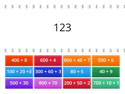 3-Digit Expanded Form