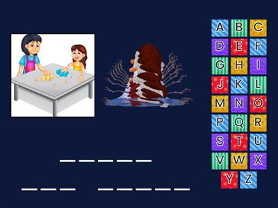  GG3 Unit 1.2 Household chores Hangman 