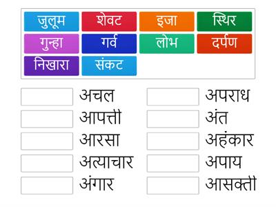  समानार्थी शब्द भाग - 2