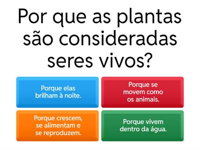 QUESTIONÁRIO CIÊNCIAS 3º ANO - 3º BIMESTRE