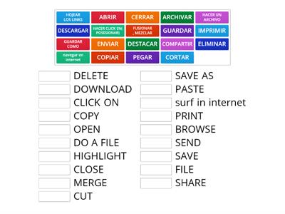 COMPUTER VERBS 