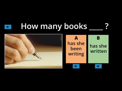 Present perfect simple and present perfect continuous - Ex 1 (test-english.com)