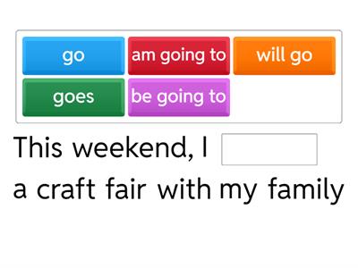 Ways of expressing future