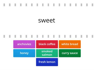  B2-C1 Taste and texture ex1 What does it taste like?