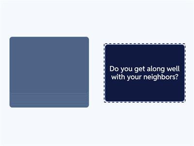 B1 speaking (houses )