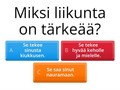 Liikunta