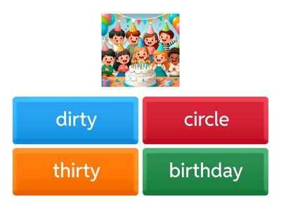 Буквосочетание ir Rus - Eng