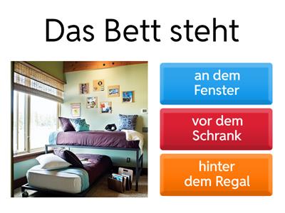 das Leben A1 E9 Mein Zimmer - Präpositionen