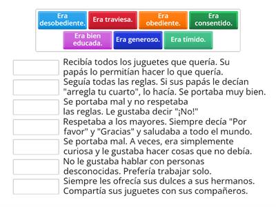 ¿Cómo era de niño?