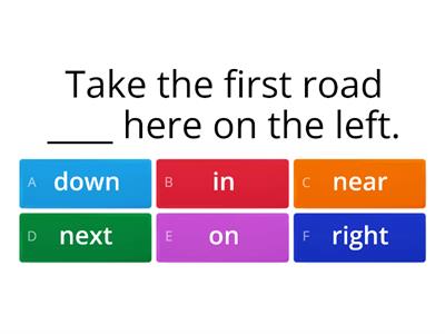  Unit 4.1 Beginner Outcomes Prepositions