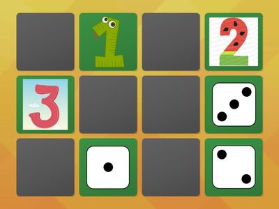 ABBINA DADI E NUMERI