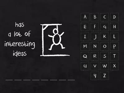 Gateway A1+ unit 8 adjectives 