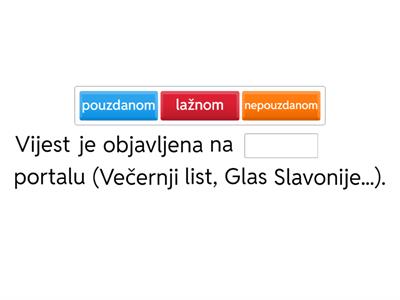 Kako prepoznati istinitu vijest?