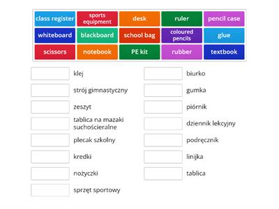 Education-przybory i sprzęty