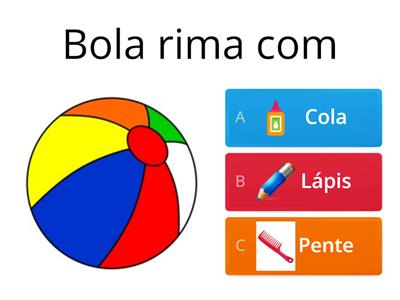 Jogo de rimar