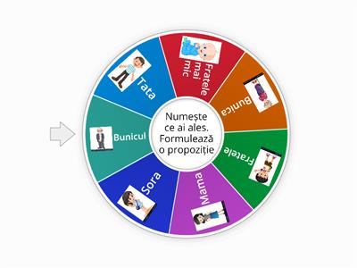  Familia mea - Joc didactic