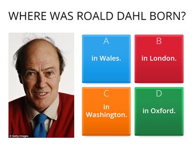 ROALD DAHL