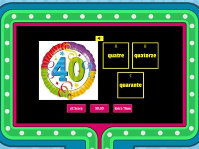 LES LOUSTICS UNITÉ 2 LEÇON 1 - Chiffres (Quiz)