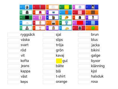 Erikshjälpen - kläder och färger