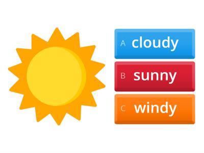 weather vocab