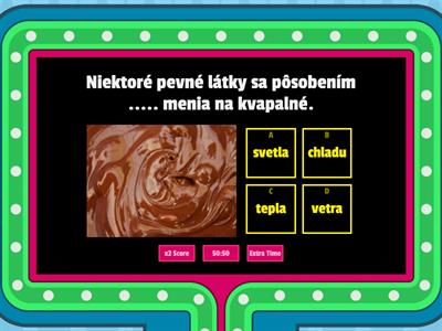 Prírodoveda - Neživá príroda a skúmanie prírodných javov - Rozpúšťanie a topenie