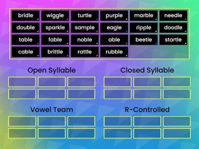 Multisyllable Words