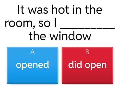 Past Simple & Past Continuous