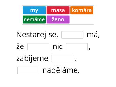 Nestarej se ženo má - HV