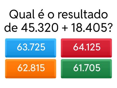 REVISÃO MATEMÁTICA - 5º ANO