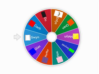 Pa liw - colour wheel 