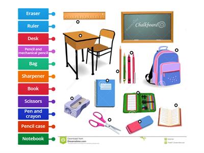 Classroom Objects - 2nd Grade (Super Minds 1)