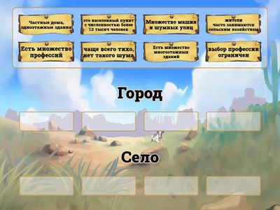 Какие бывают населенные пункты 