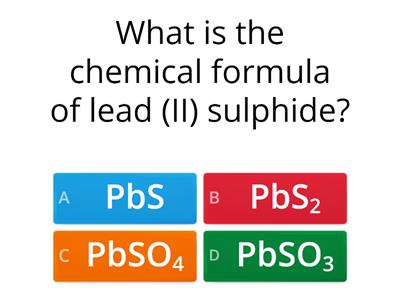  Names and Formula