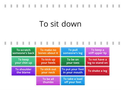 B3-B4 Body Idioms
