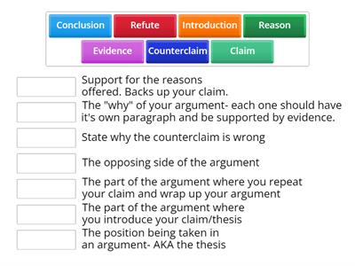 Argument Vocabulary