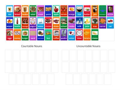 G3 EAL COUNTABLE AND UNCOUNTABLE NOUNS