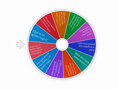 Preguntas de los agujeros negros