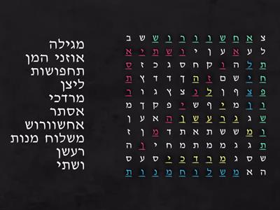  תפזורת פורים - אילנה ב.ש