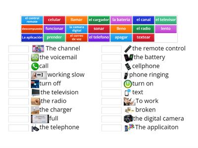 L11 Word Wall: La tecnologia