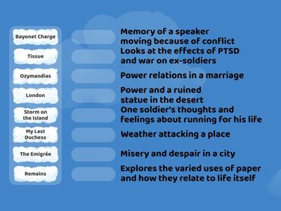 Power and conflict matchup