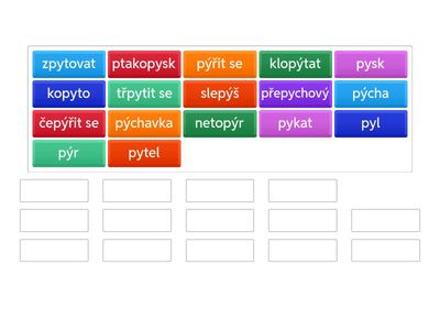 Vyjmenovaná slova P (řada)