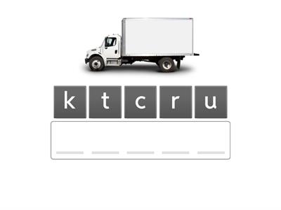 Transportation Anagram