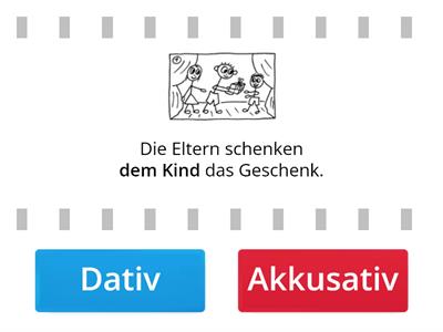 Akkusativ oder Dativ?