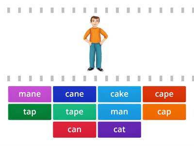 Phonics World CVC words CVCV words