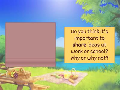 Community Vocabulary A2.3 U12L1