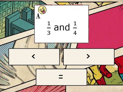 Comparing Fractions Craze